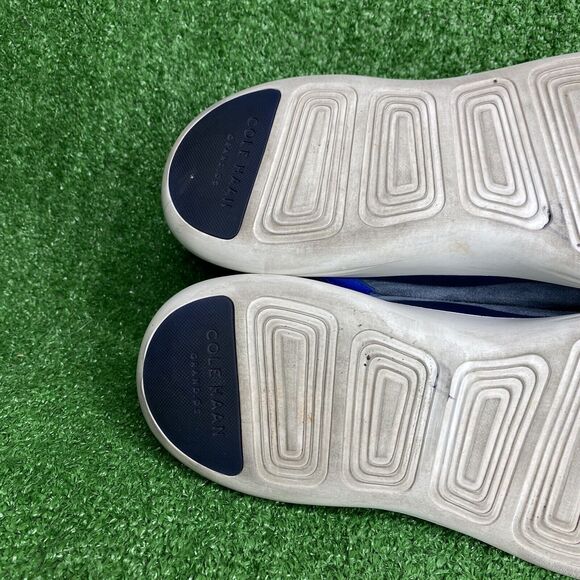 Cole Haan C30757 Men's GRANDSPORT Apron Toe Sneakers in Ombre Blue Size 12 M - Picture 9 of 13